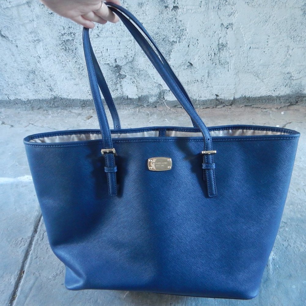 Michael Kors Navy Blue Tote